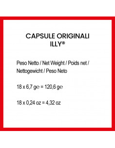 ILLY INTENSO - 18 capsule