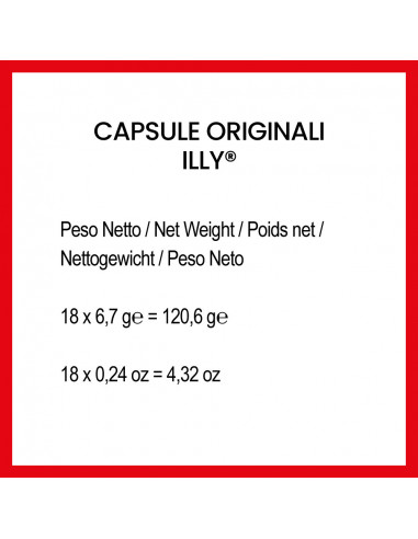 ILLY INTENSO - 18 capsule
