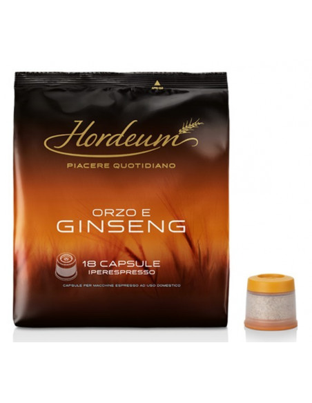 18 Capsule Orzo e Ginseng - Illy