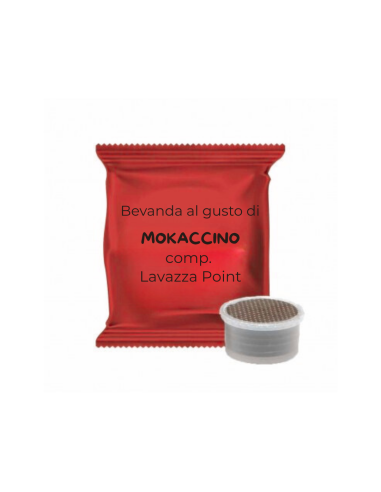 50 CAPSULE COMPATIBILI LAVAZZA ESPRESSO POINT MOKACCINO