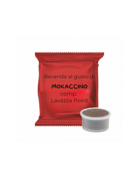 50 CAPSULE COMPATIBILI LAVAZZA POINT MOKACCINO- NEUTRO