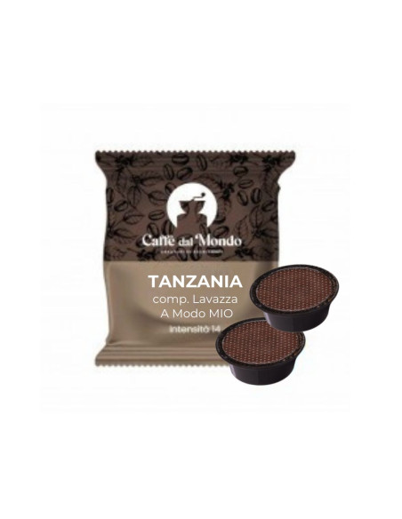 100 CAPSULE COMPATIBILI LAVAZZA A MODO MIO SELEZIONE TANZANIA