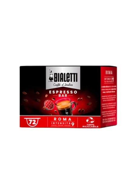MULTIPACK BIALETTI 72 CAPSULE ROMA FORMATO CONVENIENZA