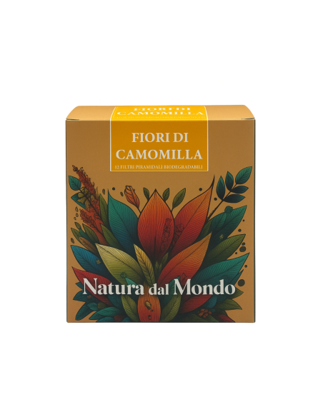 Filtri Piramidali seta FIORI DI CAMOMILLA 2 gr - 12 pz