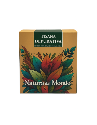 Filtri Piramidali seta TISANA DEPURATIVA 2,5 gr - 12 pz