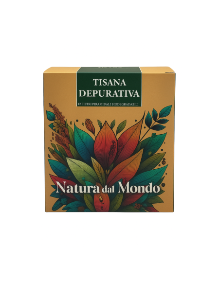 Filtri Piramidali seta TISANA DEPURATIVA 2,5 gr - 12 pz