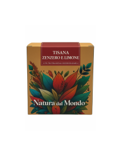 Filtri Piramidali seta TISANA ZENZERO E LIMONE 2,5 gr - 12 pz