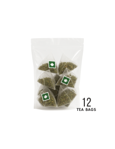 Filtri Piramidali seta THE VERDE GUNPOWDER 2,5 gr - 12 pz