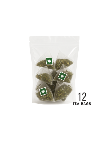 Filtri Piramidali seta THE VERDE GUNPOWDER 2,5 gr - 12 pz