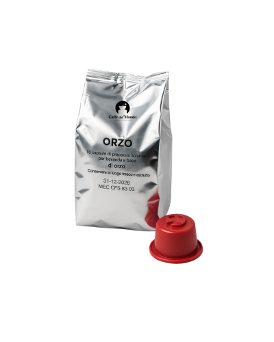 50  Nuove capsule Caffitaly  compatibili - Caffè dal Mondo ORZO - 50 cps