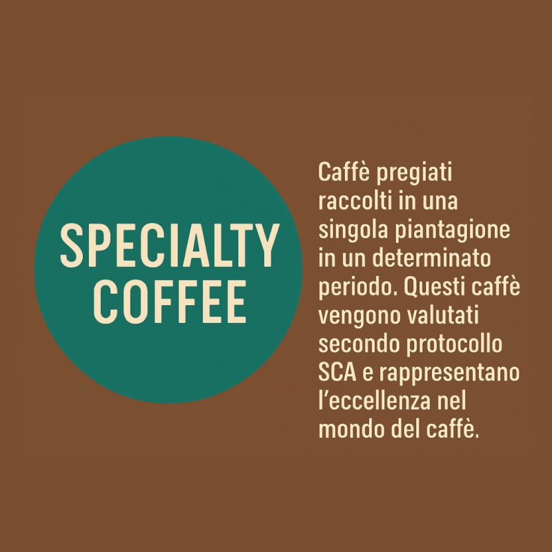 SISTEMA CAFFE' DAL MONDO - COLOMBIA SUPREMO - 25 capsule SPECIALTY COFFEE *acquistabile solo nei negozi CAFFE' DAL MONDO
