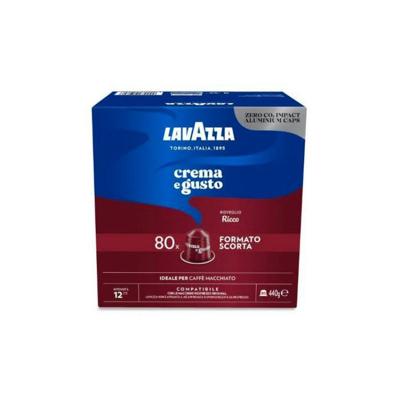 Lavazza Compatibili Nespresso Original – Crema e Gusto – 80 Capsule