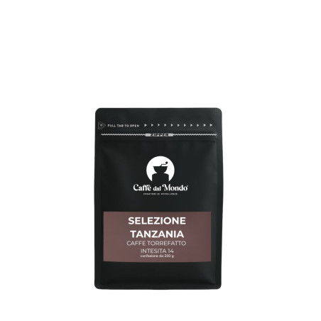Caffè in Grani (anche macinato al momento) Tanzania Bukoba Caffe dal Mondo - 250gr