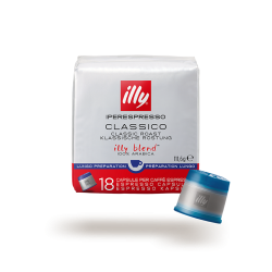 18 CAPSULE TOSTATURA CLASSICA ESPRESSO LUNGO - Illy