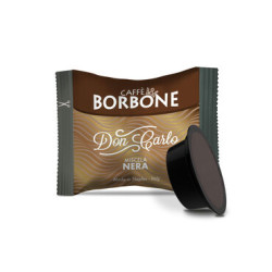 BORBONE COMPATIBILE LAVAZZA A MODO MIO DON CARLO MISCELA NERA  50 CAPSULE