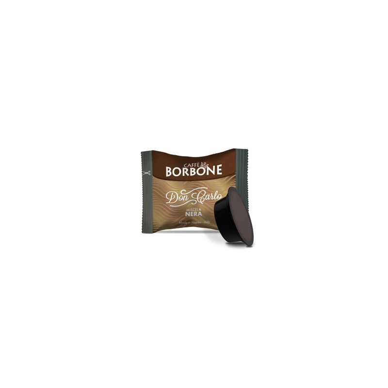 BORBONE COMPATIBILE LAVAZZA A MODO MIO DON CARLO MISCELA NERA  50 CAPSULE