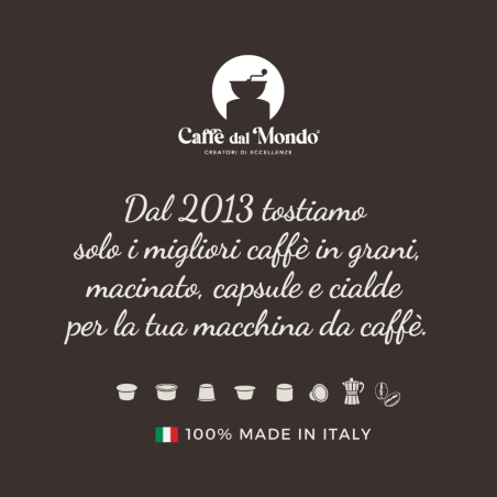 100 CAPSULE COMPATIBILI LAVAZZA A MODO MIO SELEZIONE TANZANIA