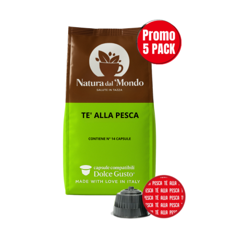 10 CAPSULE THE ALLA PESCA COMPATIBILI DOLCE GUSTO