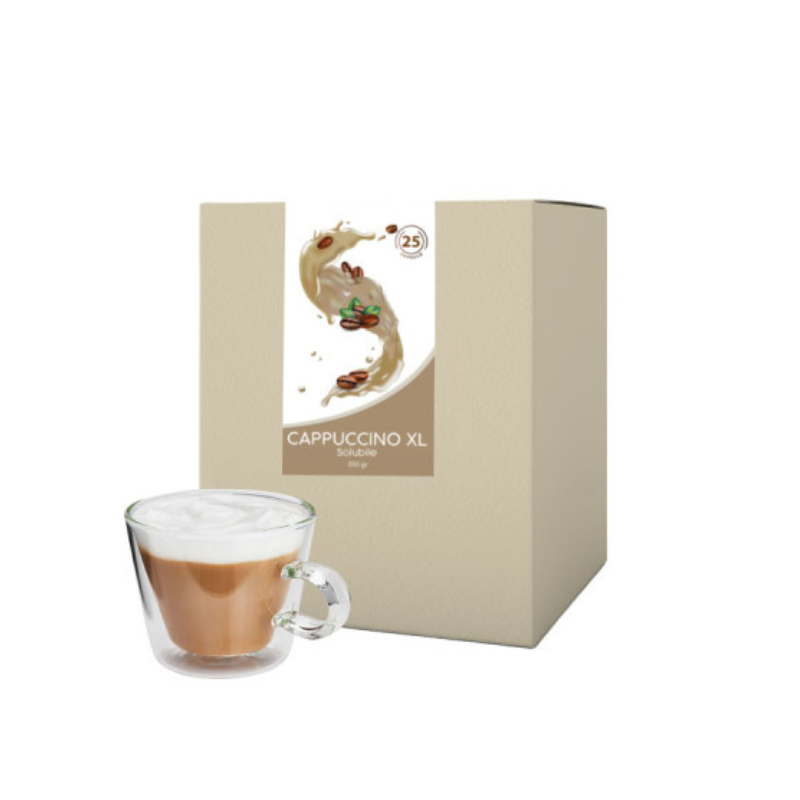 SISTEMA CAFFE' DAL MONDO - Bevanda Cappuccino XL CDM - 25 cps *acquistabile solo nei negozi CAFFE' DAL MONDO