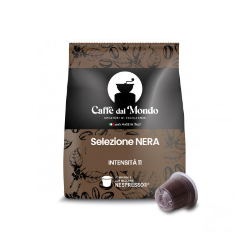Selezione Nera – Capsule Compatibili Nespresso® Original | Caffè dal Mondo