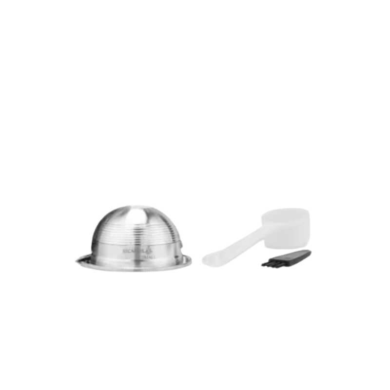 Capsula in acciaio riutilizzabile compatibile  NESPRESSO VERTUO