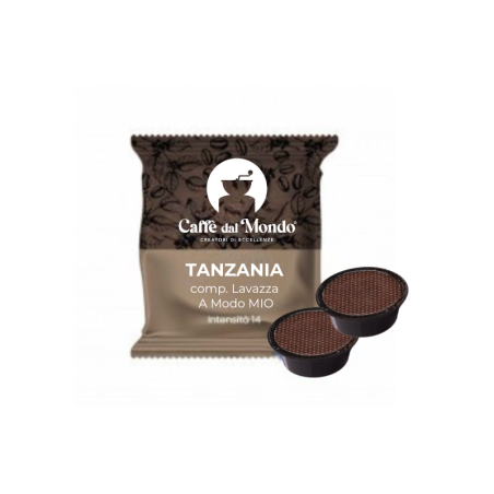 100 CAPSULE COMPATIBILI LAVAZZA A MODO MIO SELEZIONE TANZANIA