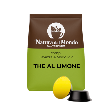 100 CAPSULE COMPATIBILI LAVAZZA A MODO MIO TE AL LIMONE