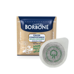 BORBONE CIALDE CARTA MISCELA BLU 50 CIALDE COMPOSTABILI