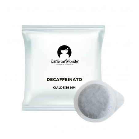 150 CIALDE CAFFE'DALMONDO ARTIGIANALI  CAFFE' 38 MM  DECAFFEINATO INTENSITA' 6