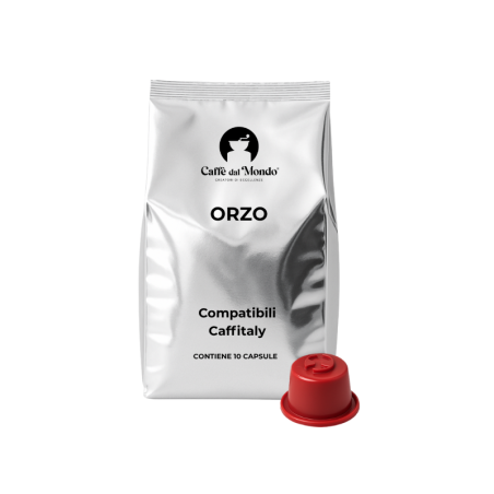 Orzo Solubile in Capsule Compatibili Caffitaly – 5 Confezioni da 10 Capsule
