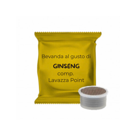 50 CAPSULE COMPATIBILI LAVAZZA ESPRESSO POINT GINSENG