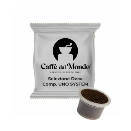 100 CAPSULE COMPATIBILI UNOSYSTEM SELEZIONE DECAFFEINATO