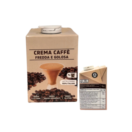 Crema fredda al caffè 7 porzioni buonissima si conserva in frigorifero