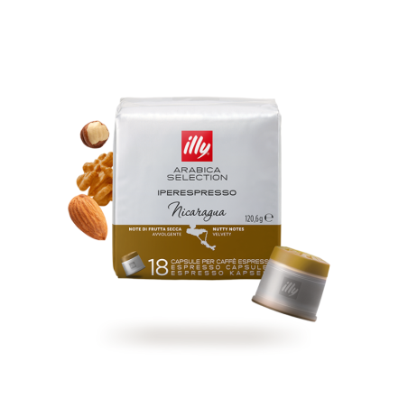 18 CAPSULE IPERESPRESSO  MONOORIGINE NICARAGUA ILLY