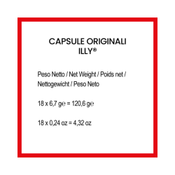 ILLY MONORIGINE - 18 capsule