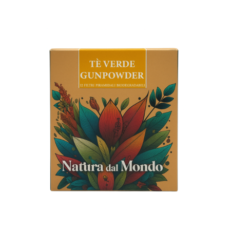 Tisana Filtri Piramidali seta THE VERDE GUNPOWDER 2,5 gr - 12 pz