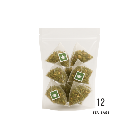Tisana Filtri Piramidali seta THE VERDE GUNPOWDER 2,5 gr - 12 pz