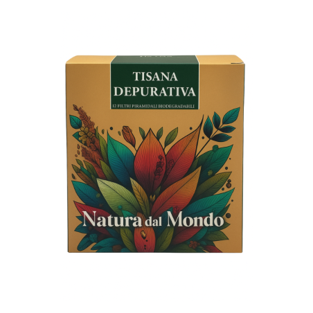 Filtri Piramidali seta TISANA DEPURATIVA 2,5 gr - 12 pz