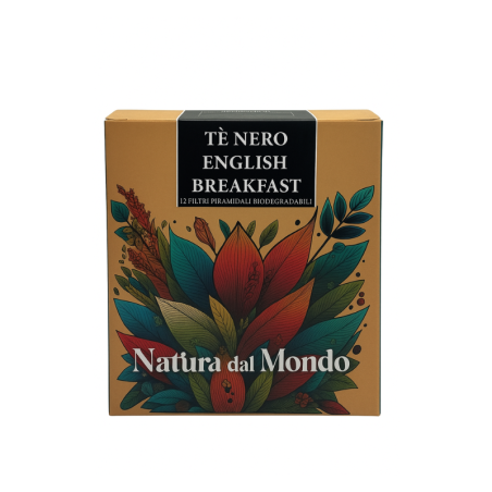 Tisana Filtri Piramidali seta THE NERO ENGLISH BREAKFAST 2,5 gr - 12 pz