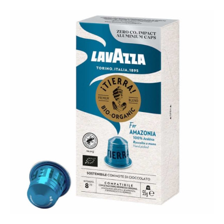 Lavazza Nespresso Compostabile TIERRA AMAZONIA 54 Capsule Originali