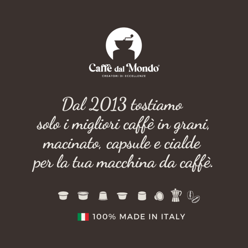 Capsule compatibli Bialetti caffè al Ginseng cremoso