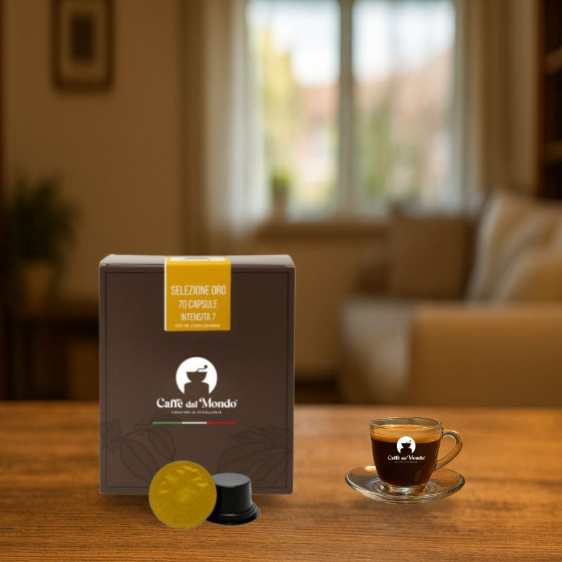 Sistema Caffè Dal Mondo Selezione Oro 70 capsule