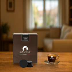 Sistema Caffè Dal Mondo Selezione Nera 70 capsule