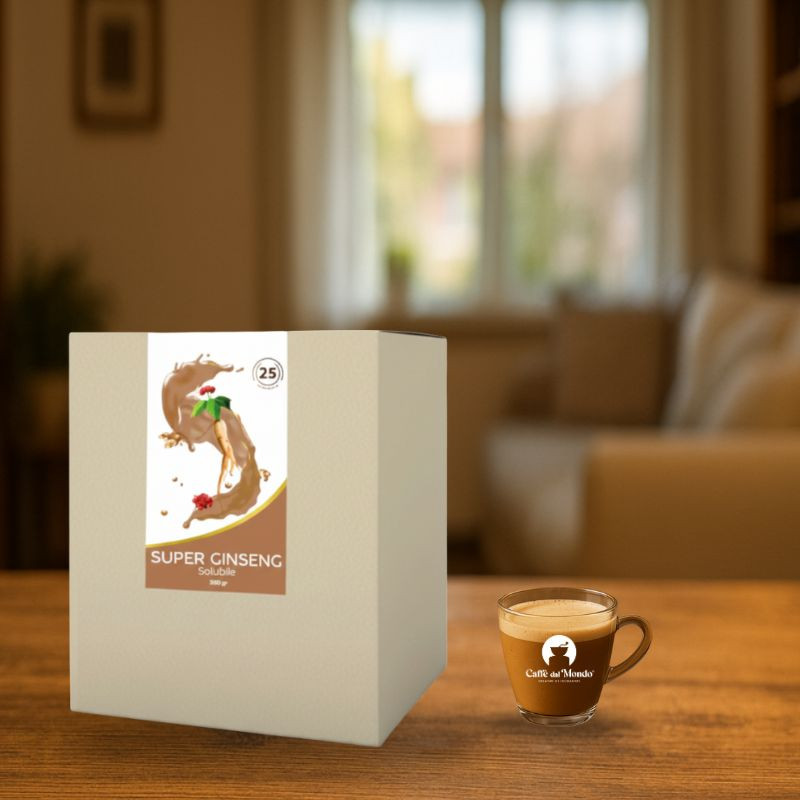 Sistema Caffè Dal Mondo Bevanda Super Ginseng - 25 capsule