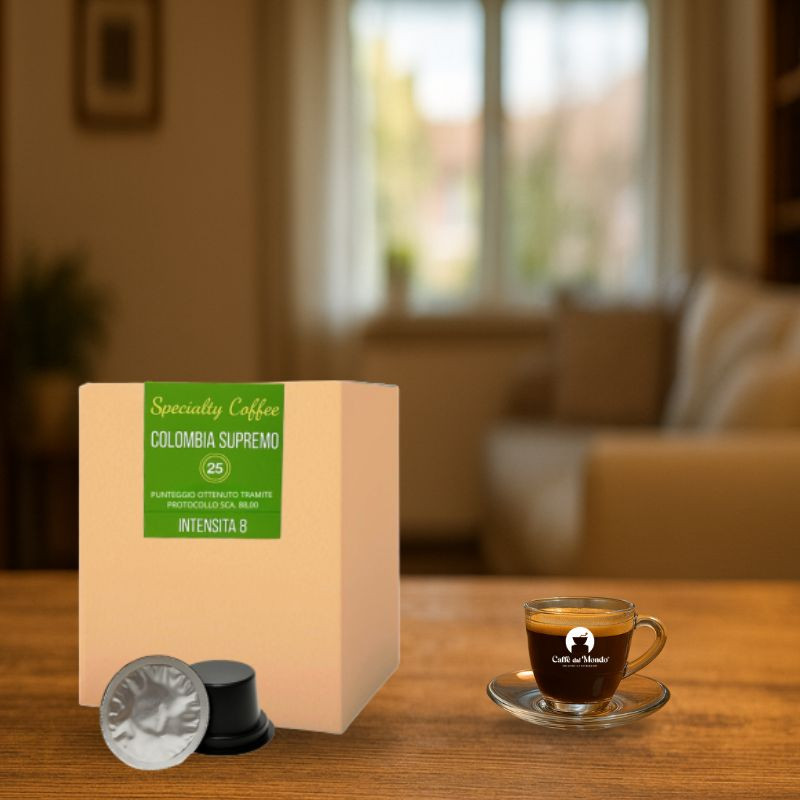 Sistema Caffè Dal Mondo Colombia Supremo - 25 capsule Specialty Coffee