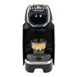 Macchina Caffè Sistema Chiuso Caffè Dal Mondo - Era Bidose Bianca Leva Cromata