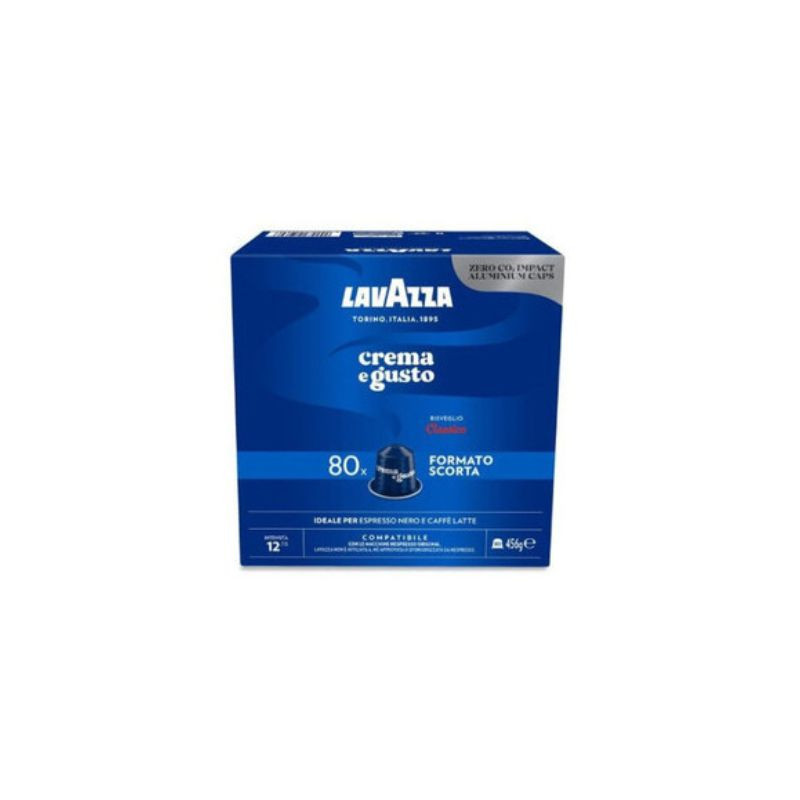 Lavazza Nespresso Crema e Gusto - 80 capsule originali