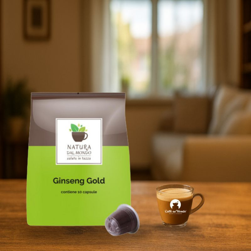 Ginseng in capsule compatibili Nespresso - 100 pz | Caffè dal Mondo