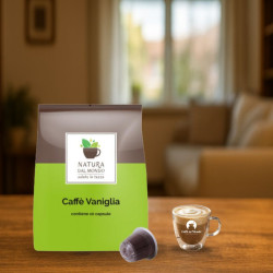 CAFFÈ  ALLA VANIGLIA SOLUBILE COMPATIBILE NESPRESSO