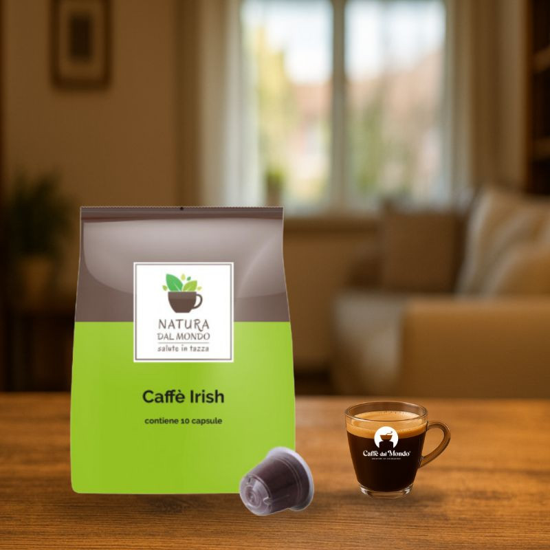 IRISH COFFEE  SOLUBILE  COMPATIBILE NESPRESSO CAFFE' AL WHISKY